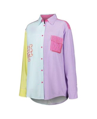 Women's New York Mets Button-Up Shirt