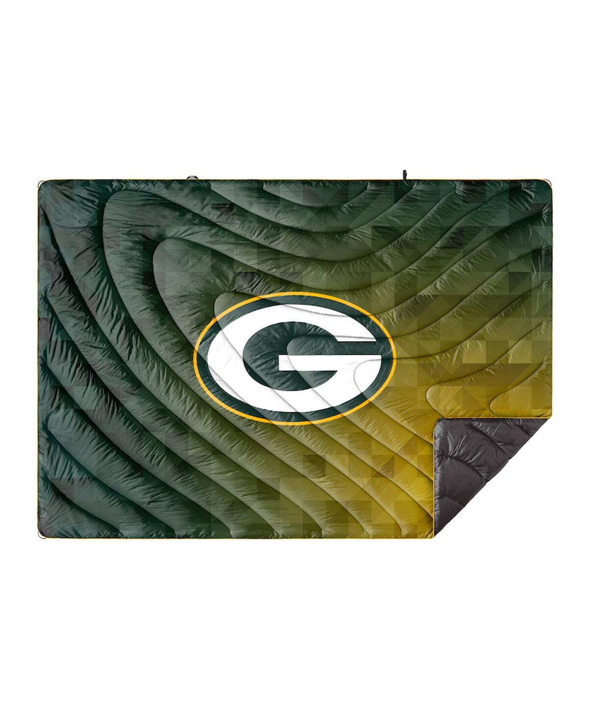 Rumpl Green Bay Packers 75'' X 52'' Geo Original Puffy Blanket