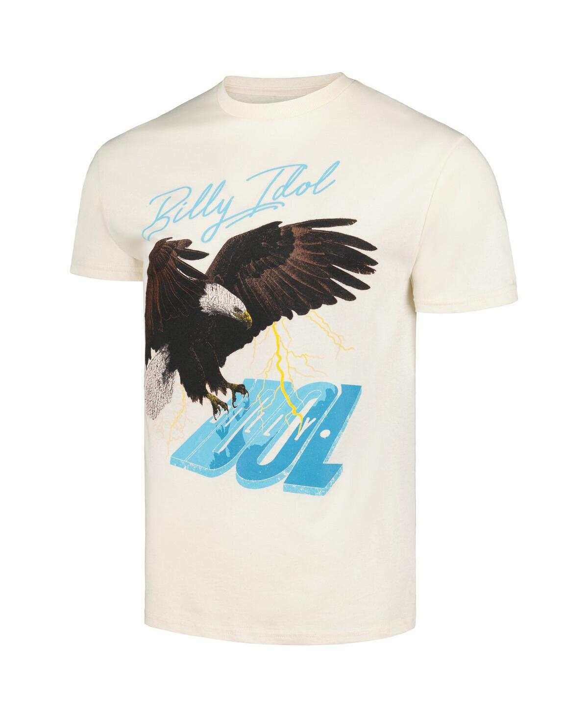 Shop Manhead Merch Men's Natural Billy Idol T-shirt