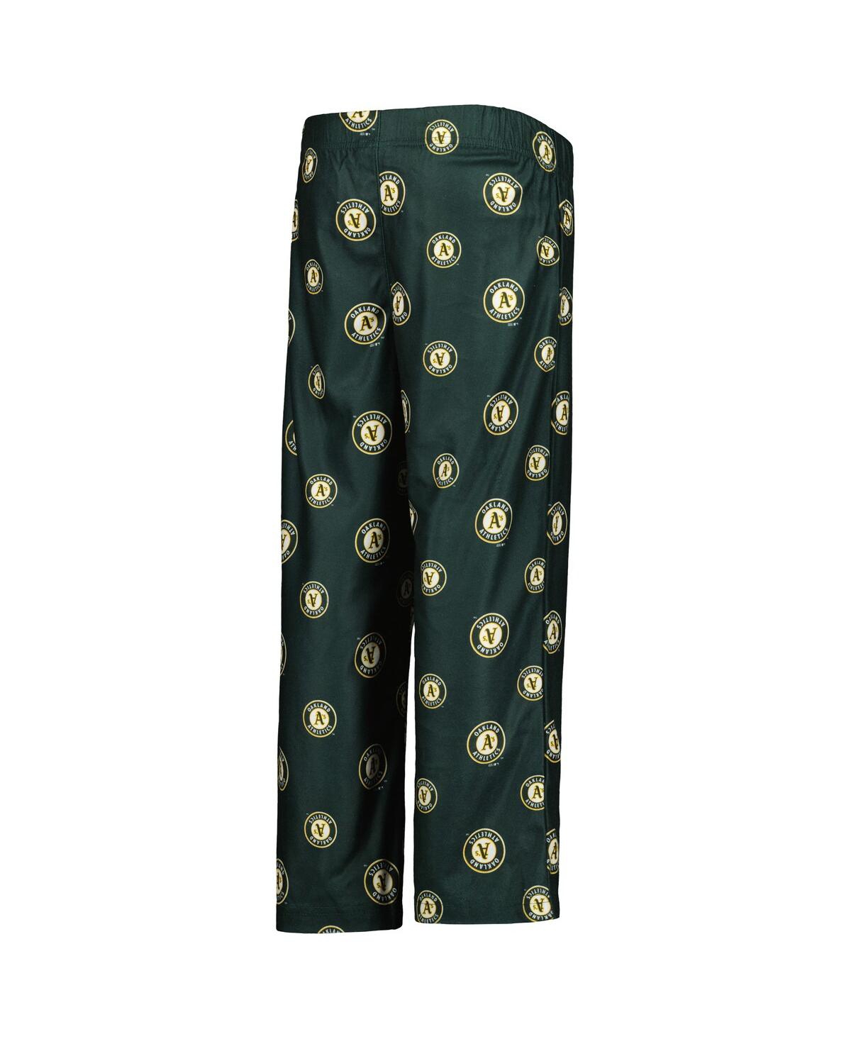 Big BoysOakland Athletics Team Color Logo Pants - Green