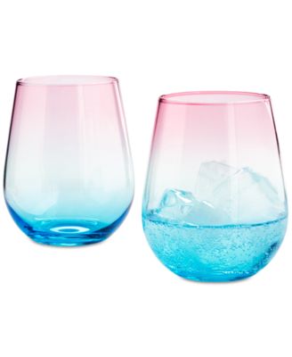 The Cellar - Ombre Drink Glasses, Set of 2