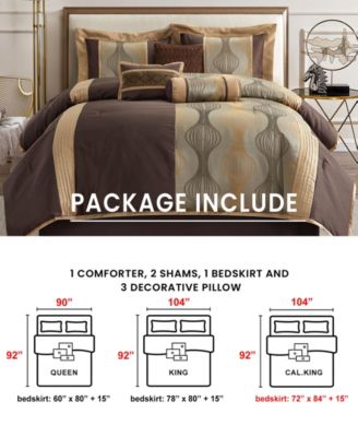 Kath 7-Piece Comforter Set, Queen