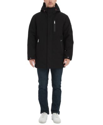 Men's Calvary Twill Hooded Car Coat