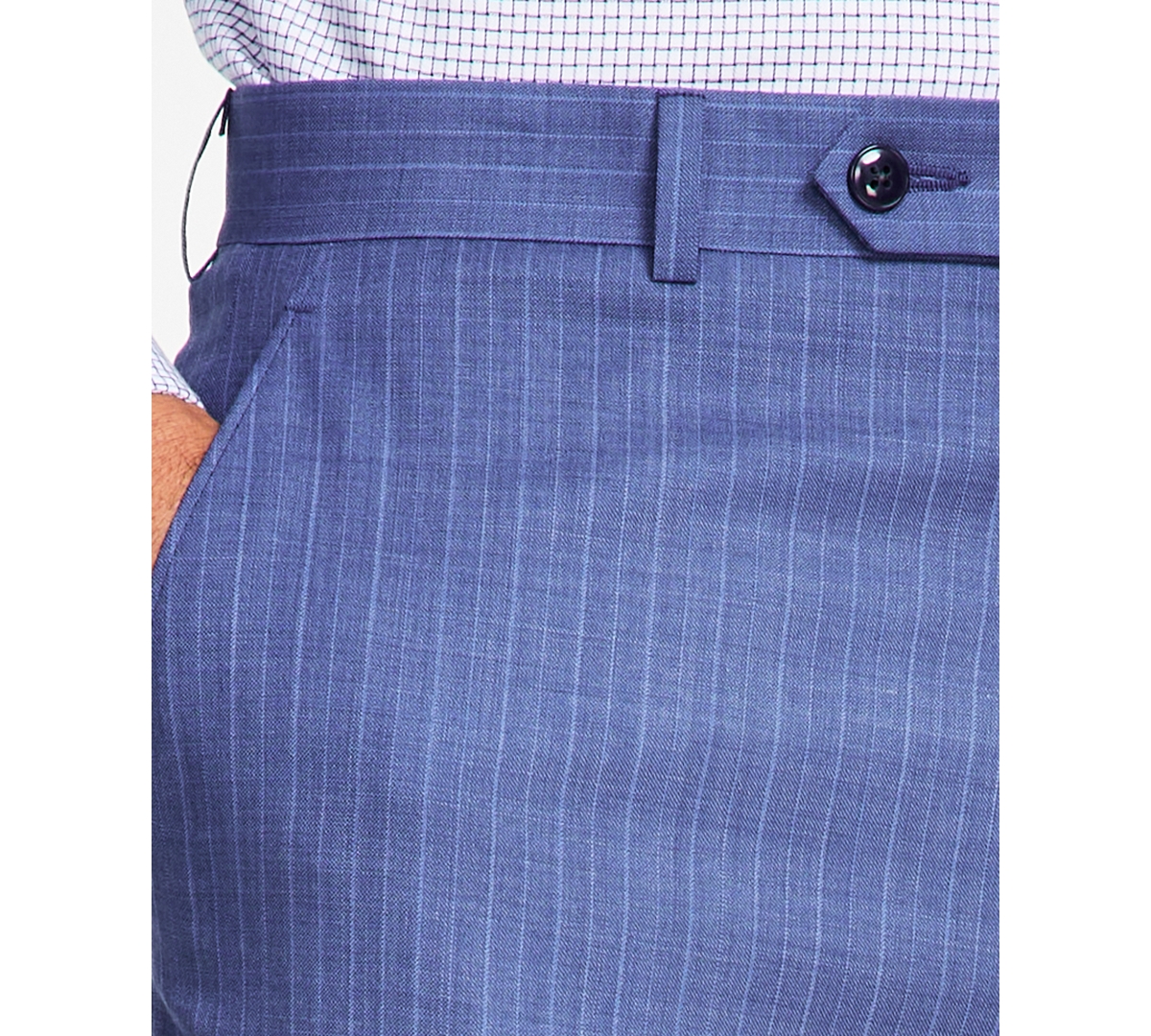 Michael Kors Men's Classic-Fit Pinstripe Wool Stretch Suit Pants