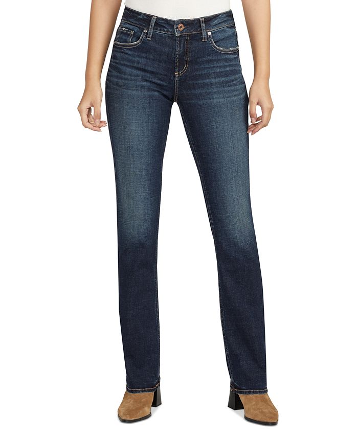 Silver jeans co elyse slim bootcut jean top