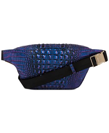BRAHMIN Tetra Collection Light Denim Harker Belt Bag