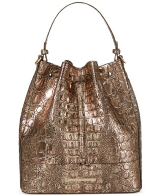 Brahmin - Marlowe Bronze Nebula Medium Leather Shoulder Bag
