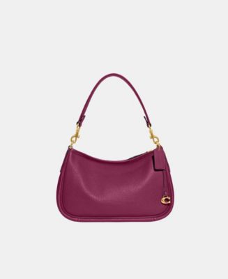 Coach Soft Pebble Leather Cary Convertible Crossbody - Macy's