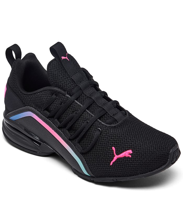 Puma Women's Axelion Mesh Casual Sneakers from Finish Line - Macy's