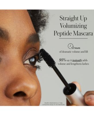 Straight Up Volumizing Peptide Mascara, Travel Size
