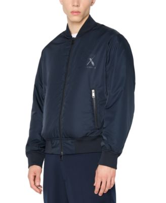 A|X Armani Exchange - Men's Eagle Logo Bomber Jacket