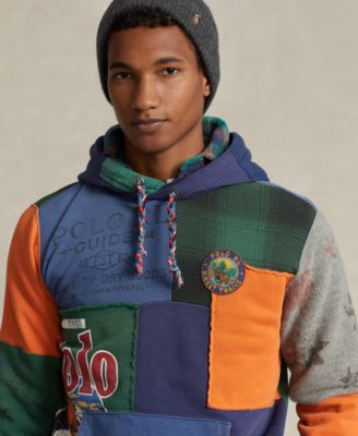 Polo Ralph Lauren Men's Patchwork Fleece Hoodie