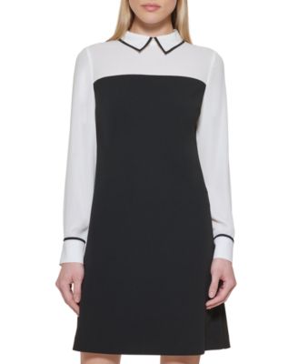 Women's Collared Sheath Dress