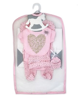 Baby Girls Layette Gift Bag Set