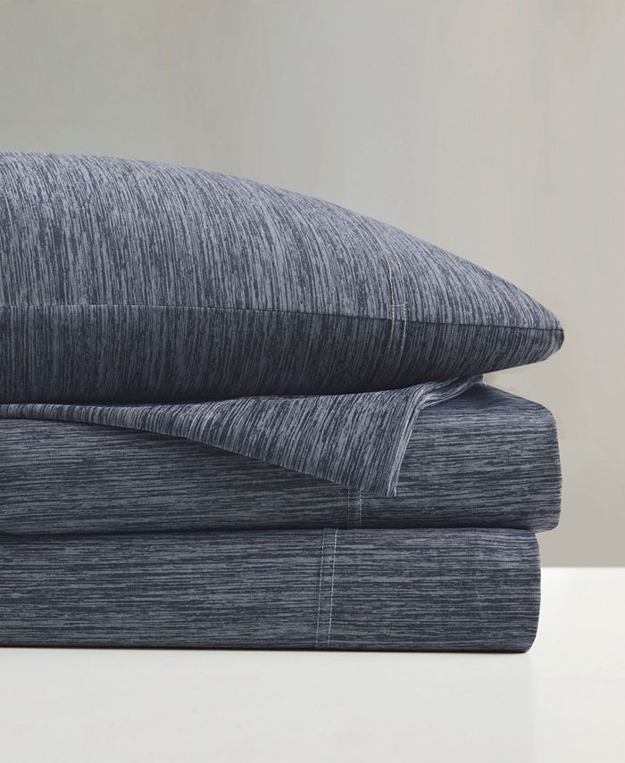 Urban Habitat Comfort Cool Jersey Knit Nylon Blend 3Piece Sheet Set