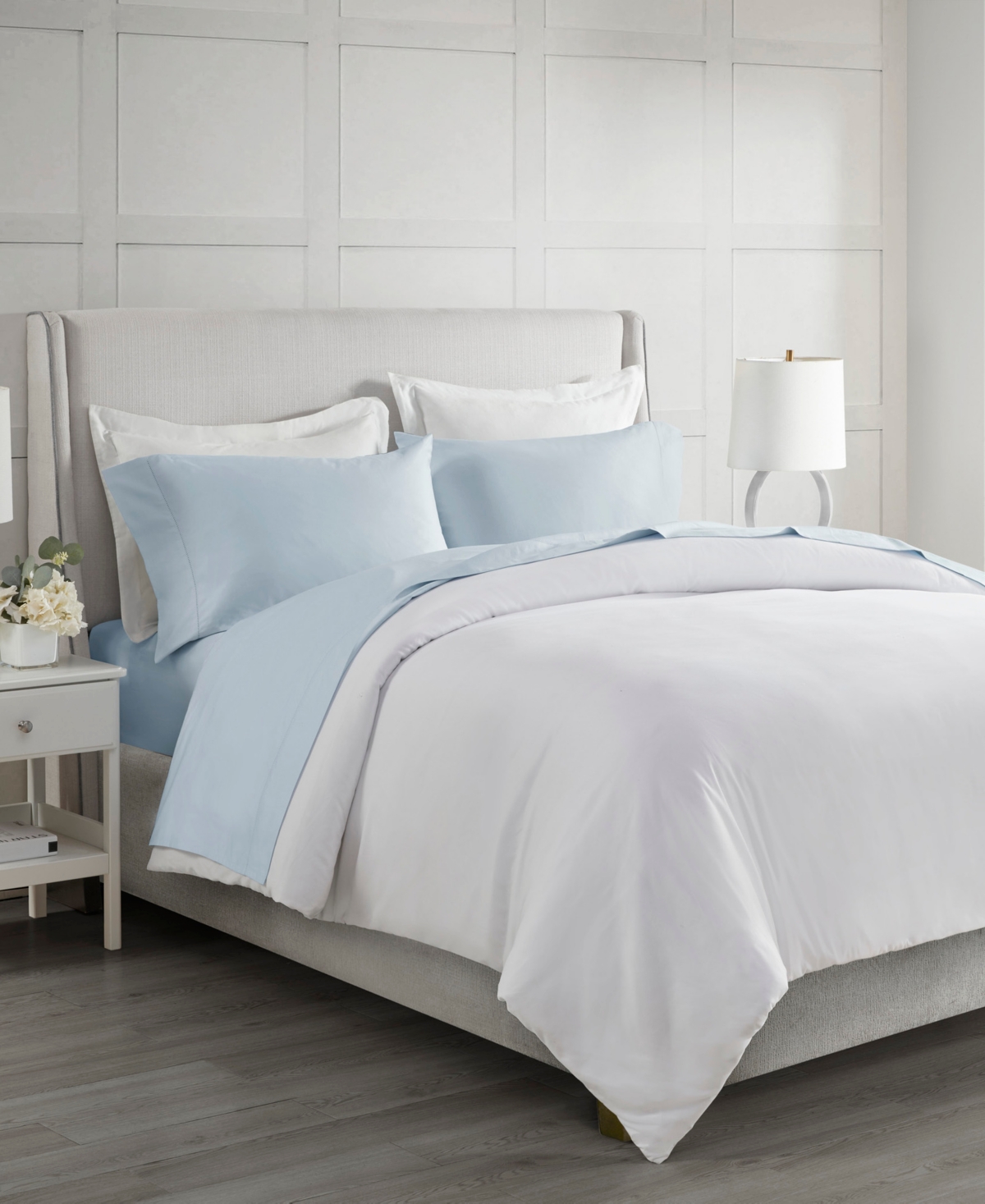 Madison Park 500-Thread Count Egyptian Cotton Deep Pocket 4-Piece Sheet Set