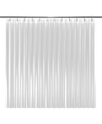 72" W x 84" H  8G PEVA Extra Heavy Weight Shower Liner - Liba