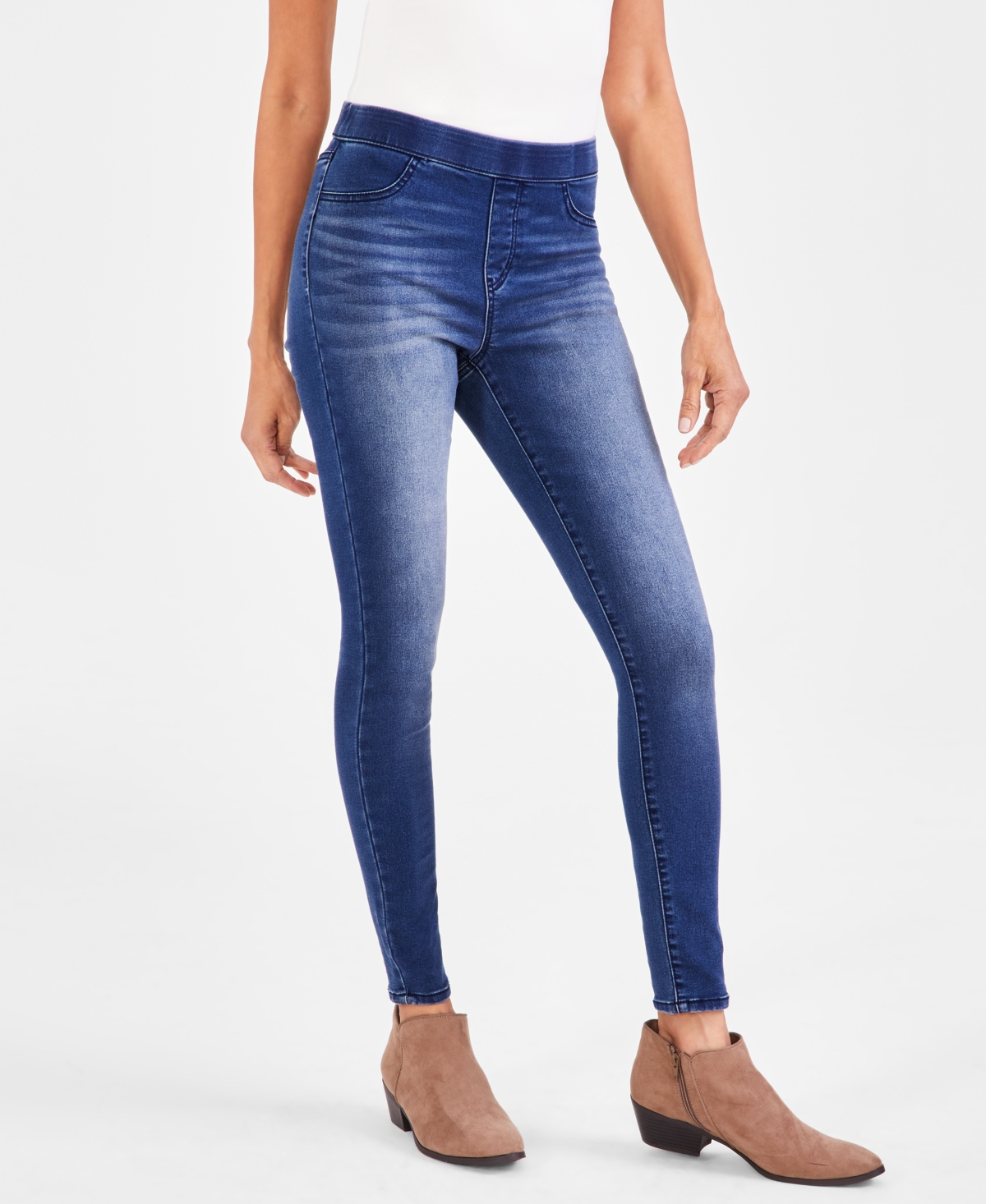 Style & Co Women's Pull-on Jeggings, Created For Macy's In Mlillenium