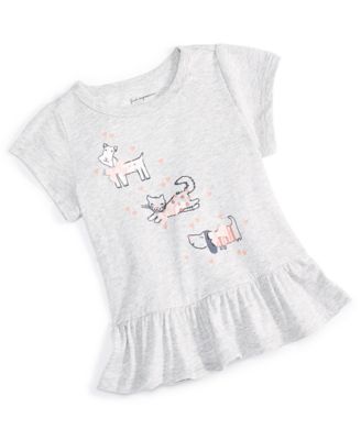 First Impressions - Baby Girls Animal Pals T Shirt