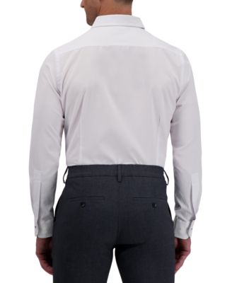 Коллекция Report Мужская приталенная рубашка с принтом в тон из коллекции Report Collection