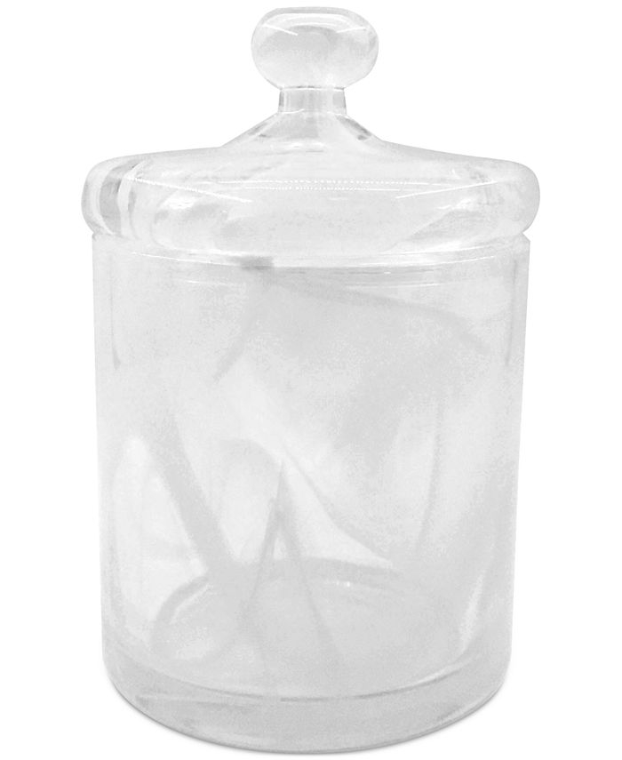 Lavender and Sage Swirl Glass 3Pc. Bath Accessory Set Macy's