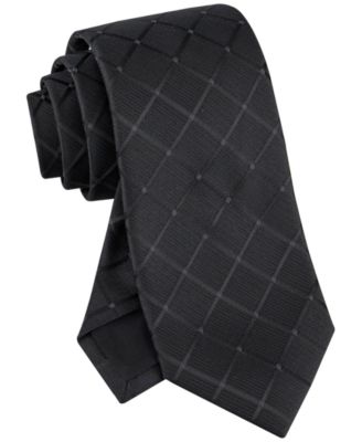 Men's Herringbone Grid Tie