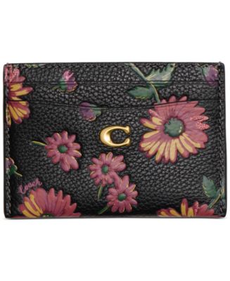 ★Coach★ Card case with floral print CAN54 LHCAH COACH® | Essential Card Case With Floral Print
