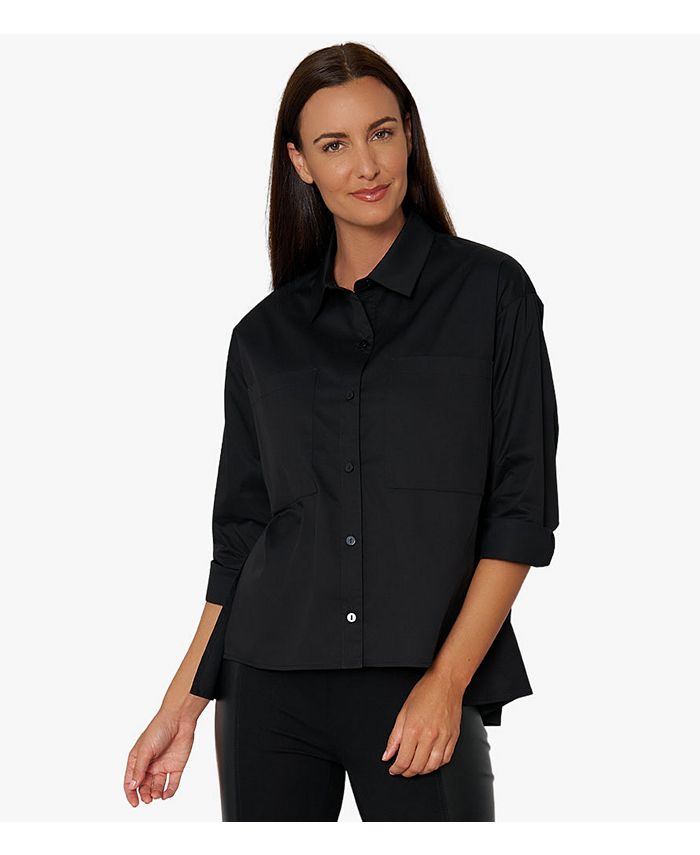 Stella Carakasi Women's Wear Anywhere Shirt In Cotton Poplin - Macy's