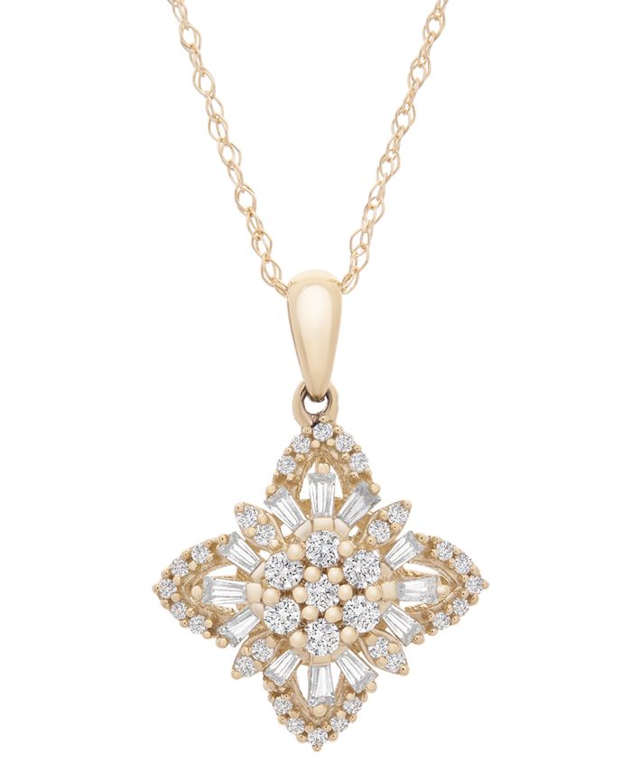 Macy's wrapped outlet in love necklace