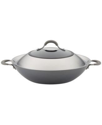 Anolon Advanced Nonstick 14 Covered Wok - Macy's