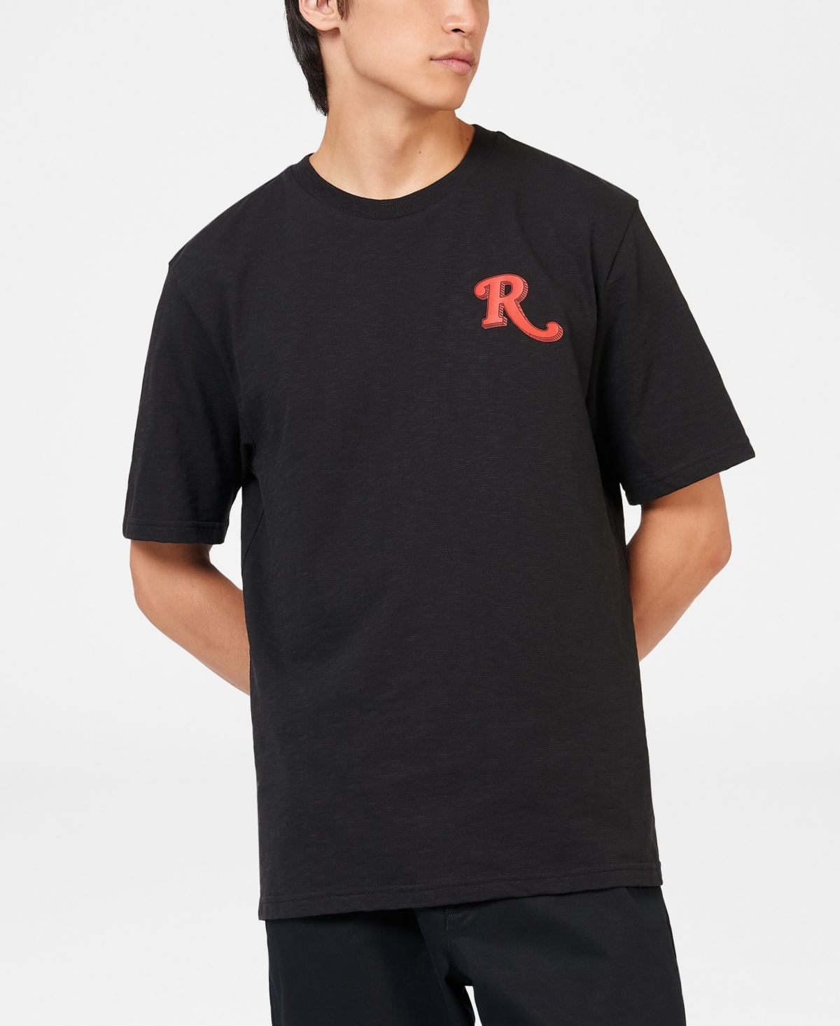 Shop Ben Sherman Men's Rolling Stone Collaboration Regular Fit T-shirt In Black