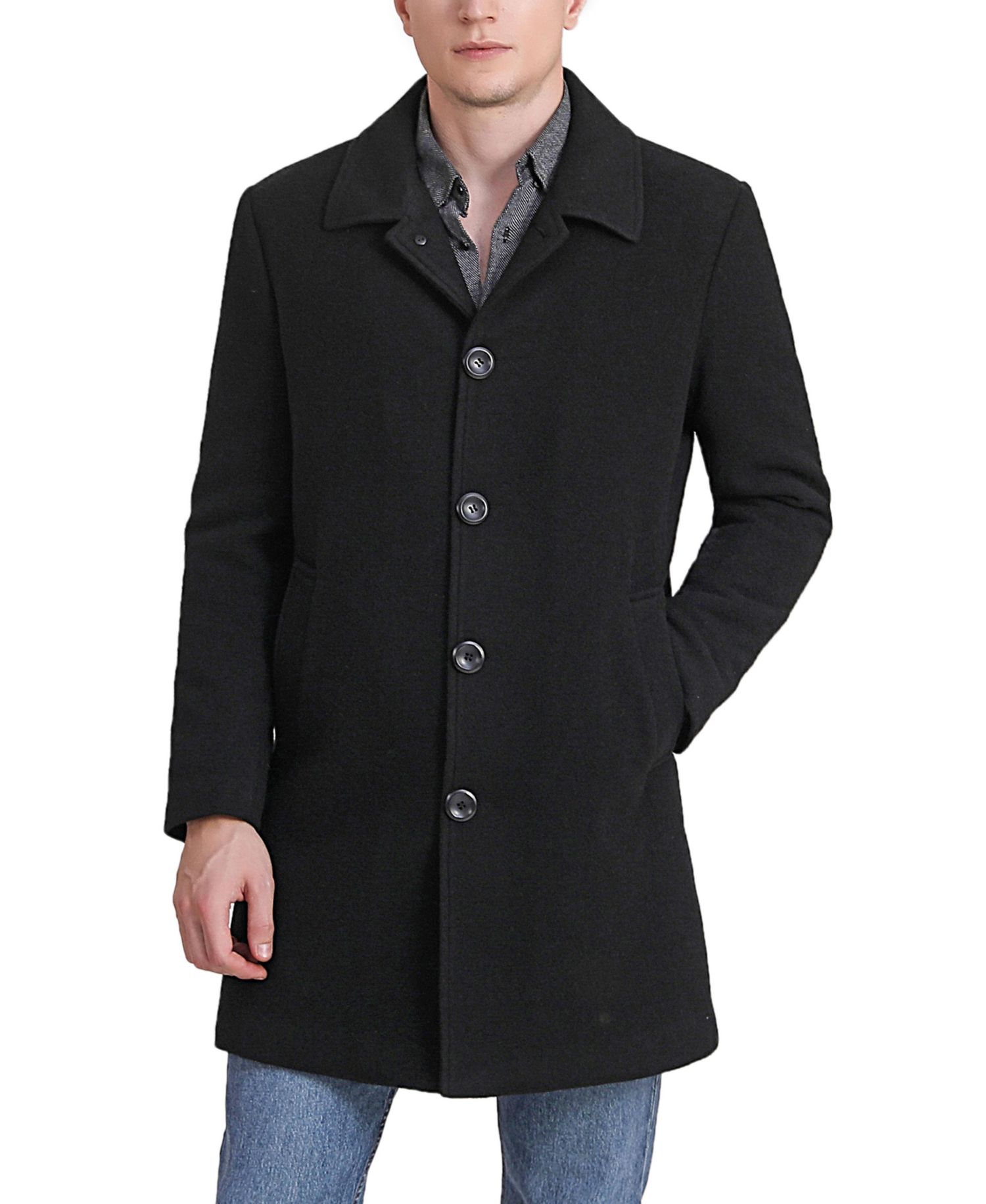 Men's Men Baker Wool Blend Walker Coat