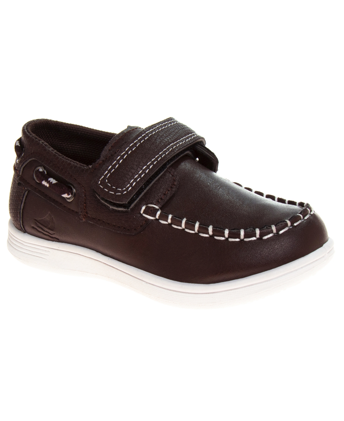 Shop Sail Little Boys Ship Boat Lightweight Shoes In Brown
