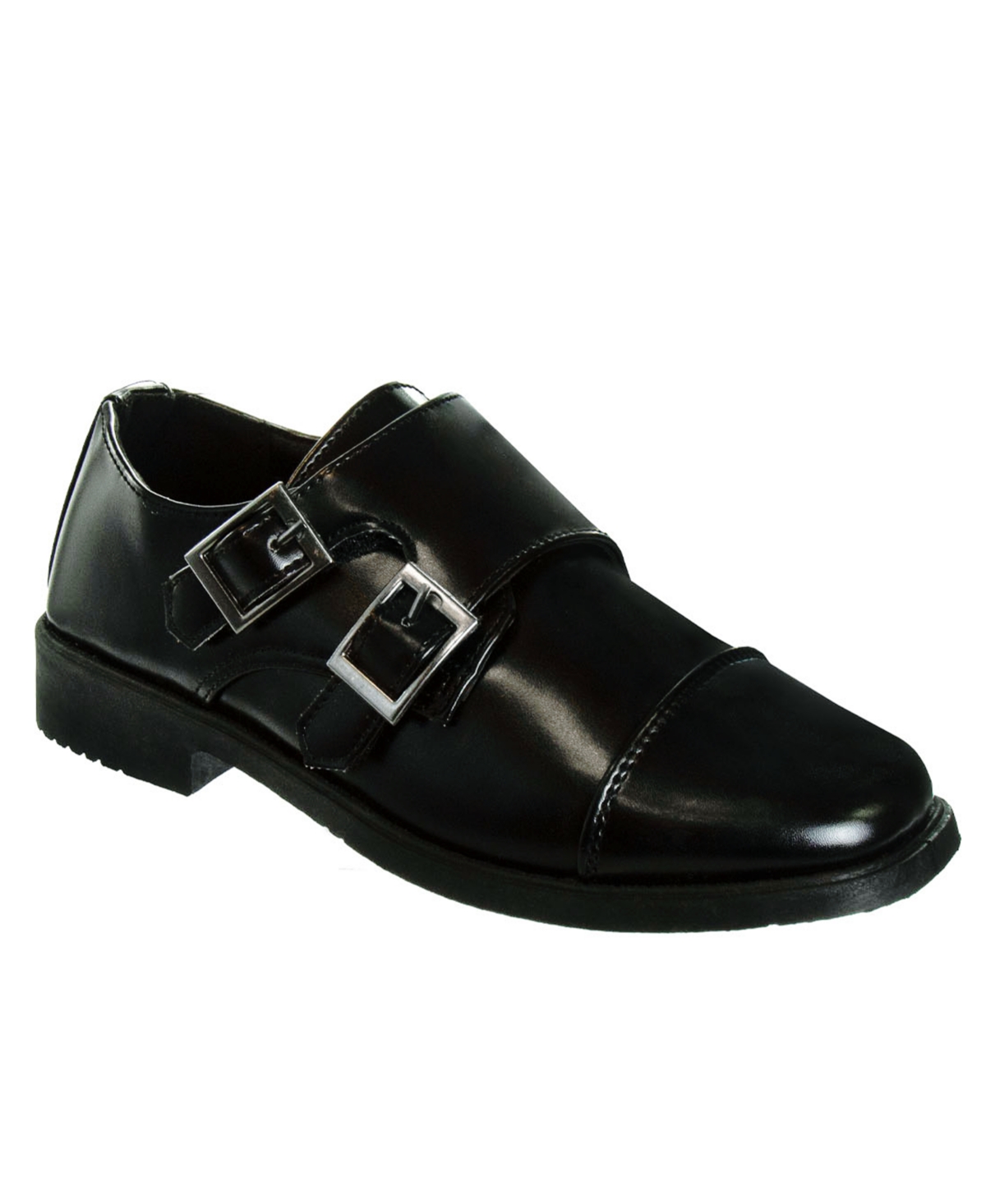 Shop Josmo Little Boys Monk Dress Shoes In Black