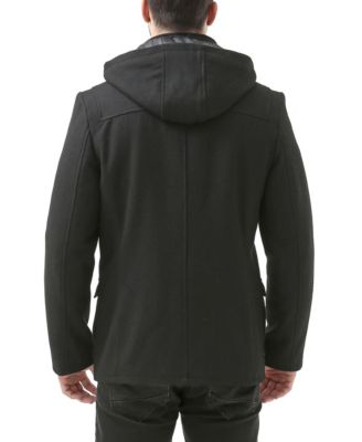 Men's Men Nathan Wool Blend Short Toggle Coat