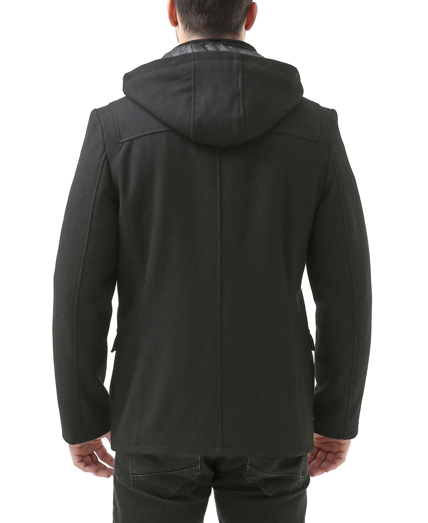 Men's Men Nathan Wool Blend Short Toggle Coat
