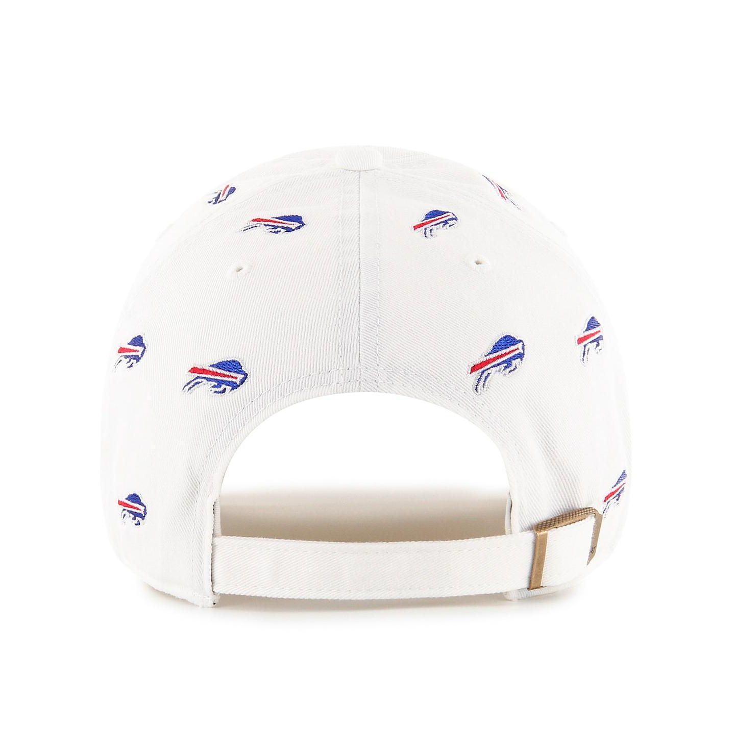 Мужская кепка '47 Brand and White Buffalo Bills Confetti Clean Up Adjustable Hat — фото 2