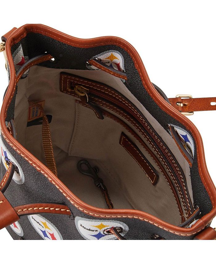 Dooney & Bourke Women's Pittsburgh Steelers Monogram Drawstring Purse