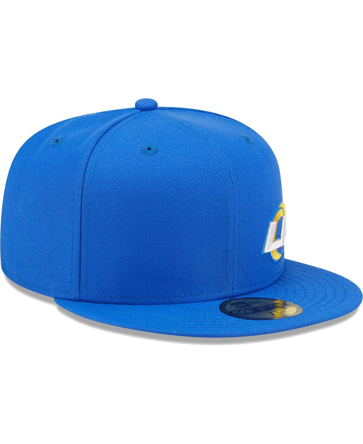 Men's New EraLos Angeles Rams Flawless 59FIFTY Fitted Hat - Royal