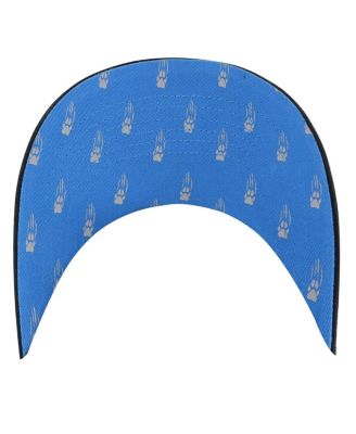 Women's Black Carolina Panthers Confetti Icon Clean Up Adjustable Hat