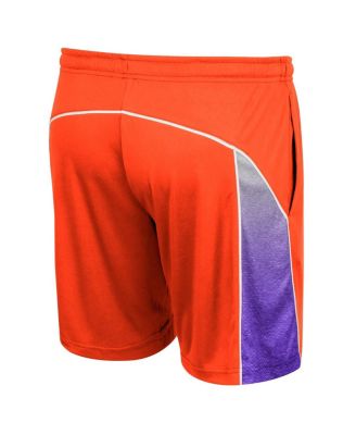 Men's Orange Clemson Tigers Laws of Physics Shorts