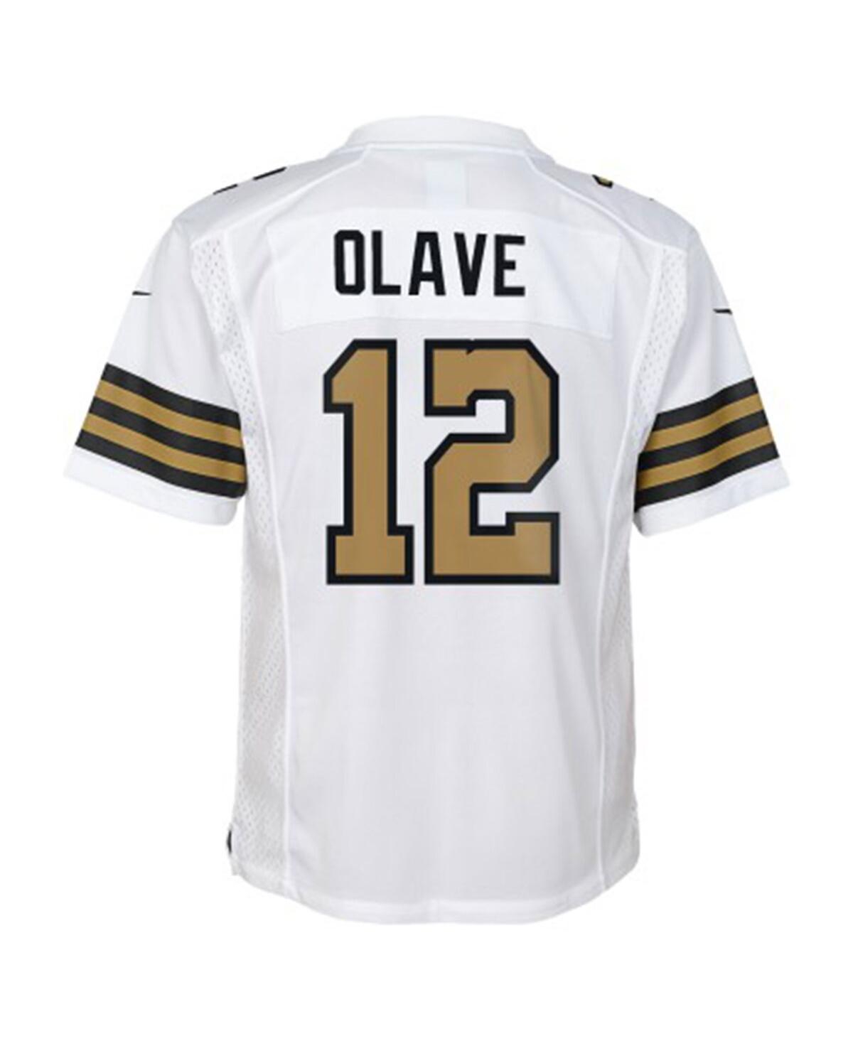 Big Boys Nike Chris OlaveNew Orleans Saints Game Jersey - White