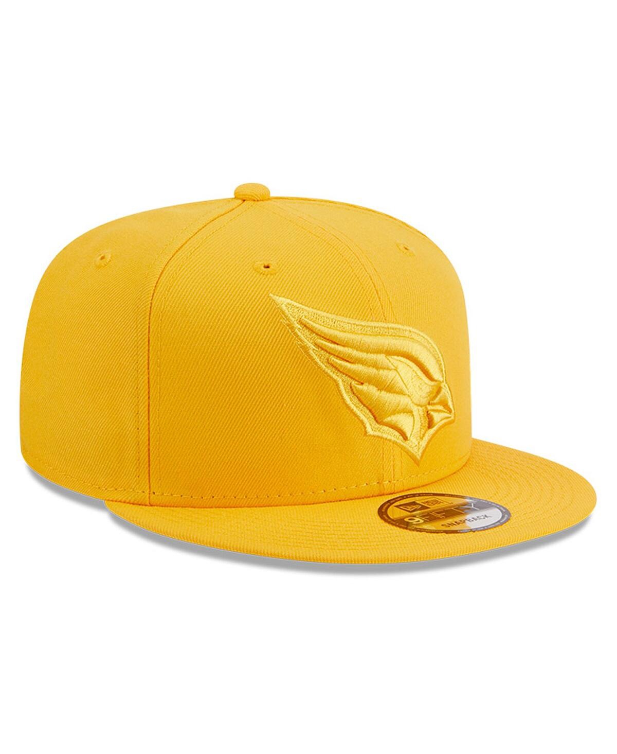 Men's New EraArizona Cardinals Color Pack 9FIFTY Snapback Hat - Gold