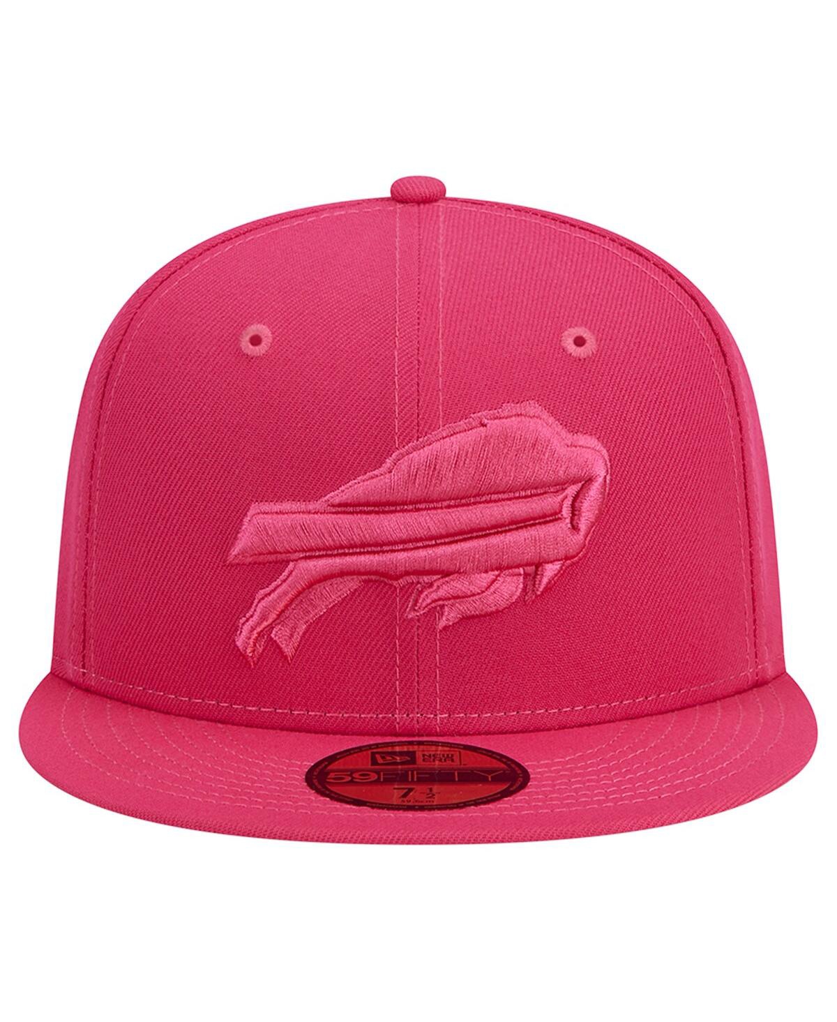 Shop New Era Men's  Pink Buffalo Bills Color Pack 59fifty Fitted Hat