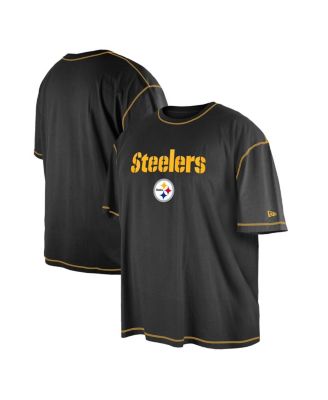 Steelers Women's Nike High Hip Fashion Short Sleeve T-Shirt - L