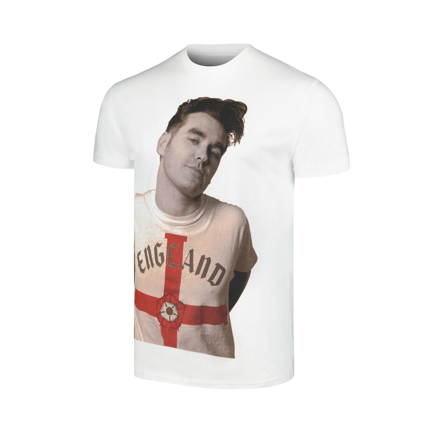 Men's White Morrissey England T-shirt