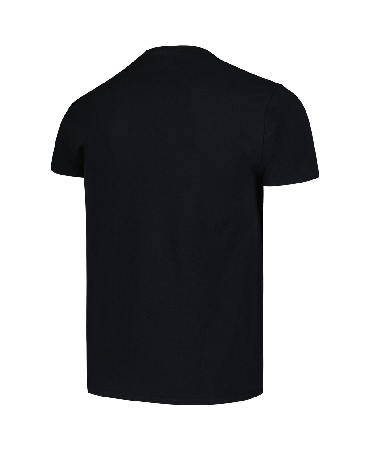 Shop Manhead Merch Men's Black Alice In Chains Dog T-shirt