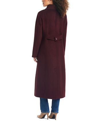 Jones new york top single breasted maxi coat