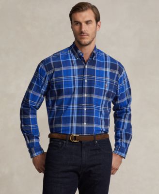 Polo Ralph Lauren - Men's Big & Tall Plaid Oxford Shirt