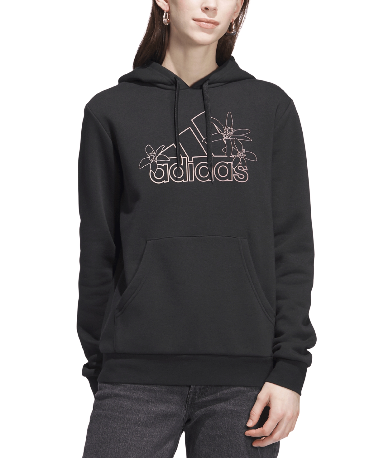 Adidas sale hoodie flower